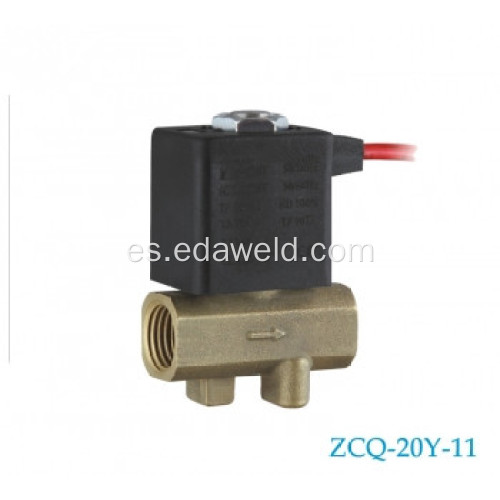 Válvula solenoide de soldar hembra 220V